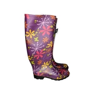 NWT Electric Flower General Purpose 16" Boot Size 7